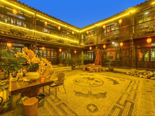 丽江云岸连锁客栈心岸店二号院豪华双床房