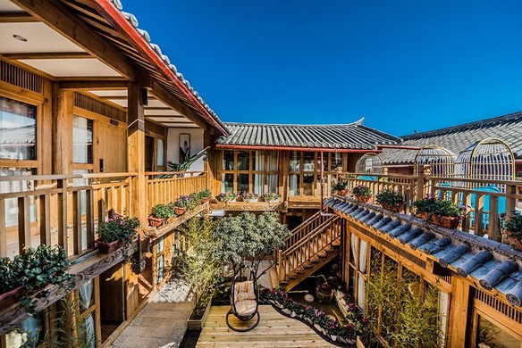 丽江茗尧精品客栈豪华大床房