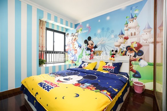 迪士尼 米奇主题家庭套房,专车接送